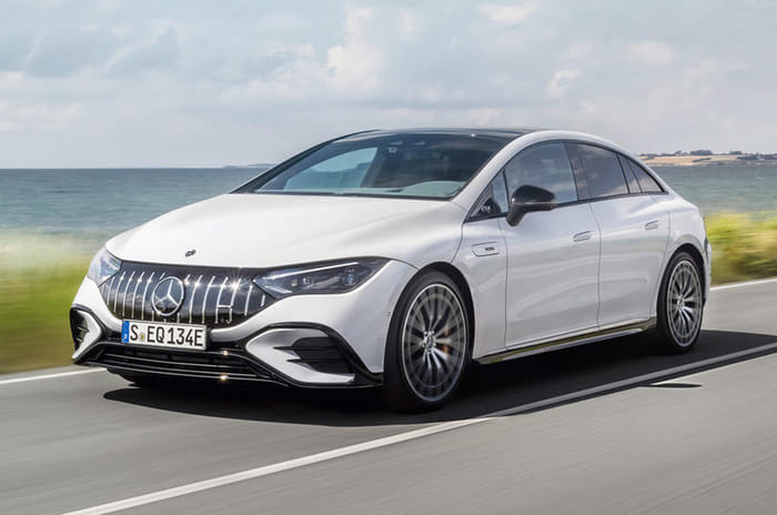 Mercedes-AMG EQE 43, EQE 53 electric performance sedans revealed